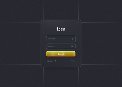 Login form micro animation dark color form gaming login micro animation ui animation ui design ui element ux design web animation