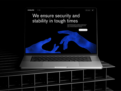 DigSure | Website for insurance company | Concept 3d concept insurance ui web