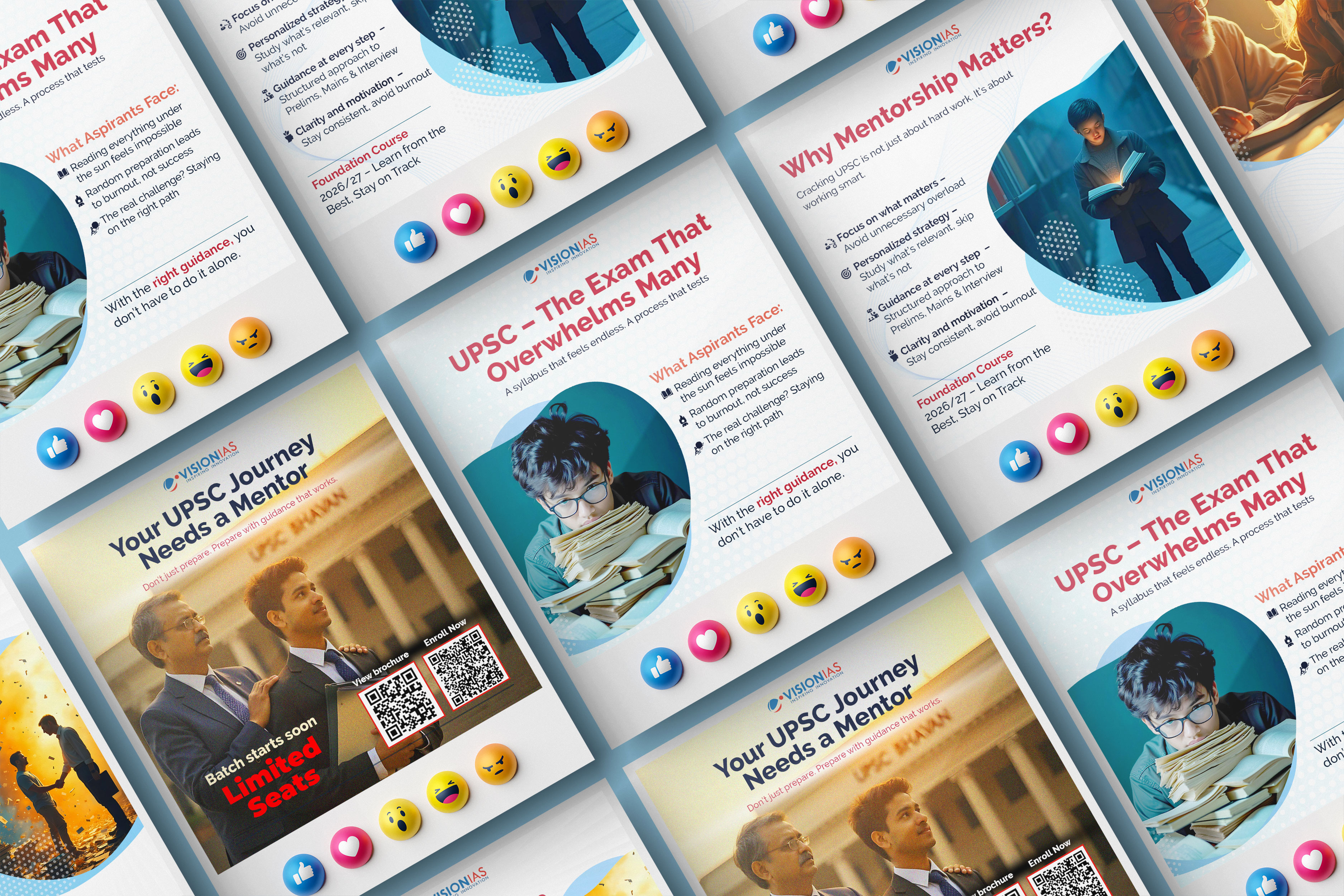 UPSC – The Everest of Exams boldtypography carouseldesign cleanlayout creativecarouse designinspiration dribbbleshots engagingdesign infographicdesign swipethrough uiuxdesign visualstorytelling