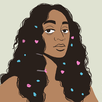 Solange Knowles 2d album cover desenho digital illustration flat flat illustration graphic design illustration ilustração music vinyl