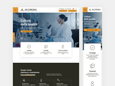 Accredia - Website uidesign uxdesign website