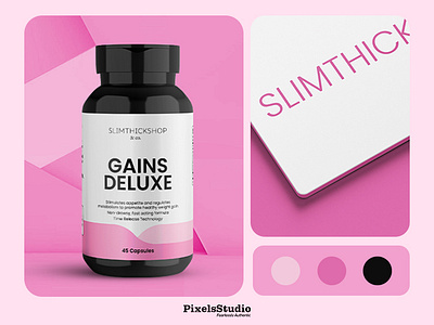 GAINS DELUXE – Bold & Premium Design | By PixelsStudio