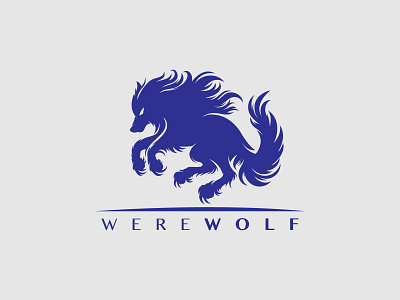 WereWolf Logo agency alcon logo america animal animals branding logo classic company emblem freedom heraldic luxury outdoor professional strength strong werewolf wild wolf for sale wolf head