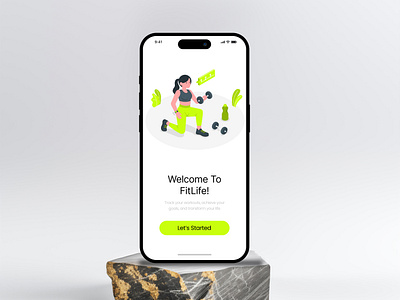 Workout Mobile Apps app black branding clean color design fitness grafik graphicdesign green guideline ilustration iphone mobile mockup people ui ux wellnes workout