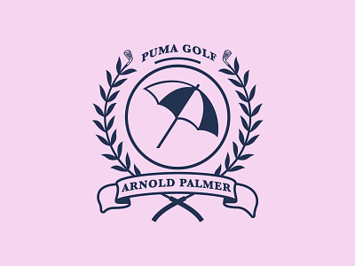 Puma Golf Arnold Palmer Vintage Badge arnold palmer badge design golf puma puma golf vintage