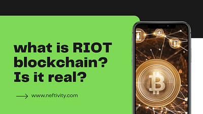 What is Riot Blockchain? Is It Real? blo blockchain branding crypto design illustration logo metaverse neftivity nfts riot blockchain