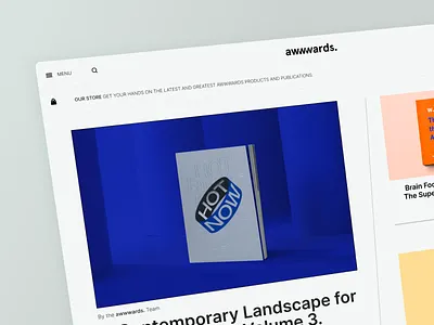 Store Redesign Awwwards. design graphic design minimalism redesign typography ui ux web