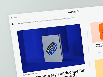 Store Redesign Awwwards. design graphic design minimalism redesign typography ui ux web