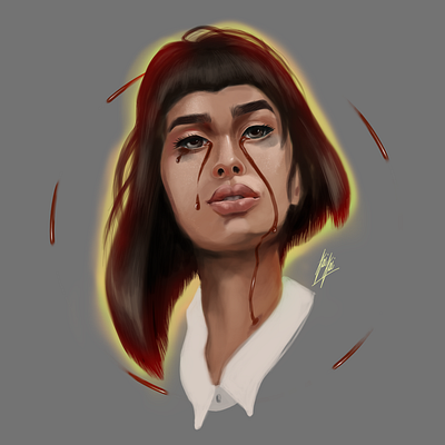 The Sorrow characterdesign design graphic design illustration photoshop
