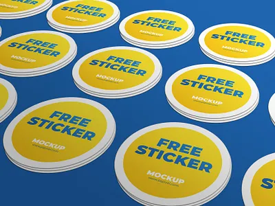 Sticker mockup psd free download branding mockup free sticker mockup freebie mockups rounded sticker mockup sticker mockup