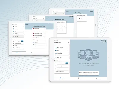 Mercy MyHealth design illustration ios ipad mobile mockup prototype sketch ui ux