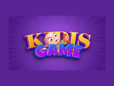Game name design 3d animation branding design graphic design illustration logo motion graphics ui vector