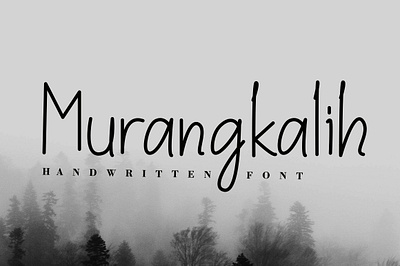 Murangkalih branding calligraphy design font fonts graphic design handwritten handwritting lettering