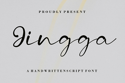 Jingga branding calligraphy cursive design font fonts graphic design handwritten illustration lettering script script font signature font