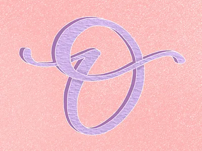 Letter O lettering type typography