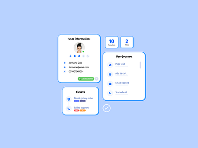 User Journey blue design flat graphic design illustration journey minimal success ticket tickets transaction transactions ui user ux
