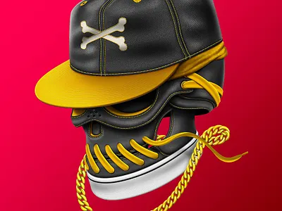 #005 Rapper - NFT project design illustration metaverse nft nfts photoshop texture