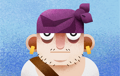 Pirate 02 affinity designer character chja draw illustration vector drawing