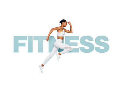 FITNESS - Website Banner branding design graphic design illustration logo nft nft art ui ux vector