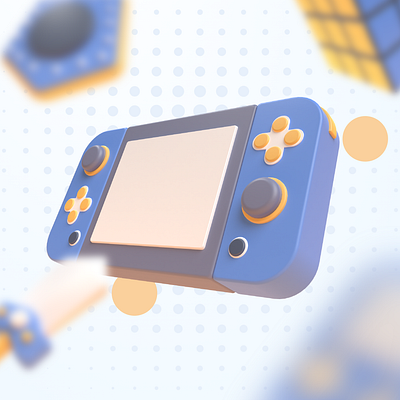 Game 3D Design vector