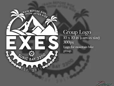 Group Logo bike logo brand logo branding design event layout event poster graphic design illustration layout logo mountain bike poster poster layout