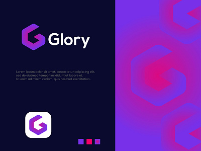 G logo brand identity branding business logo colorful g g app g app icon g letter g logo g logo mark g mark glory gradient color graphic design letter g logo logo design logo mark mn modern logo