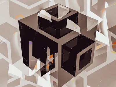 HEXNUG 3d abstract digitalart ericminnick minnick