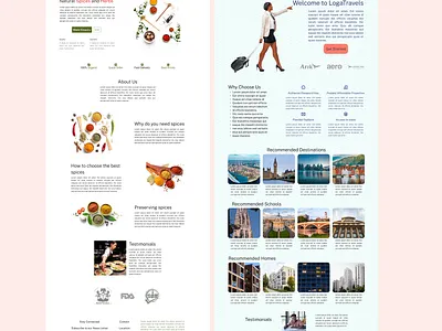 Landing Page Website Designs design landing page product design sample design website