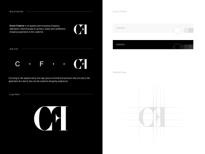 CF- Logo concept branding brandinglogo cffashion clean creative design fashionapparel figma logo logodesign minimal monochramatic ui uidesigners uigers userexperience userinterface ux uxdesigners uxtrends