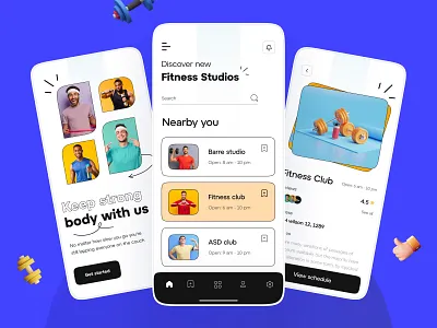 Modern Creative Fitness Workout Mobile App UI UX Design UI Kit android app app design apps fitness fitness app fitness app design health app iso app mobile app mobile app design trending app ui ui design ui ux uiux design ux ux design workout workout app workouts