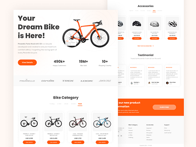 PIT. Bike Store best ui bicycle bicycle store bike bike sport bike store landing page road bike sepeda sport sport website store toko sepeda ui trend 2022 uiux viral web store web ui website ui