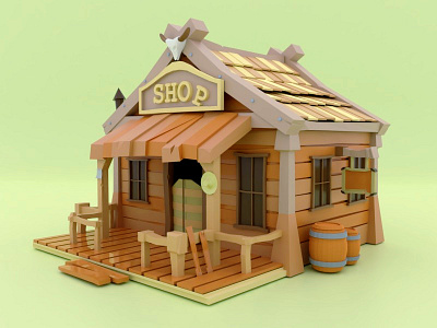 Shop 3d 3d art 3d illustrations 3d object blender c4d design graphic design illustration logo
