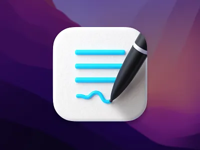 3D App Icon 3d 3d icon 3d pan app icons free icons good notes goodnotes 3d icon goodnotes 5 app goodnotes icon goodnotes ios graphic designer icon pack icon set iconpack icons pack icons set macos icon note icon pen pen icon