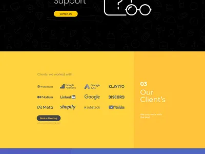 One page website design for BBrainz design ui web design