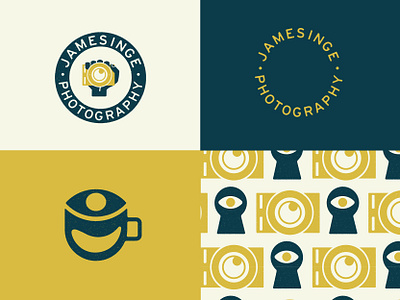 Logo Design - Photographer badge logo design brand identity camera icon camera logo conceptual logo design custom typography freelance logo designer icon design logo system photographer branding photographer logo design photography logo typography logo design