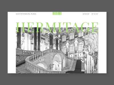 sightseeing postcard concept 3 branding clean design minimal postcard