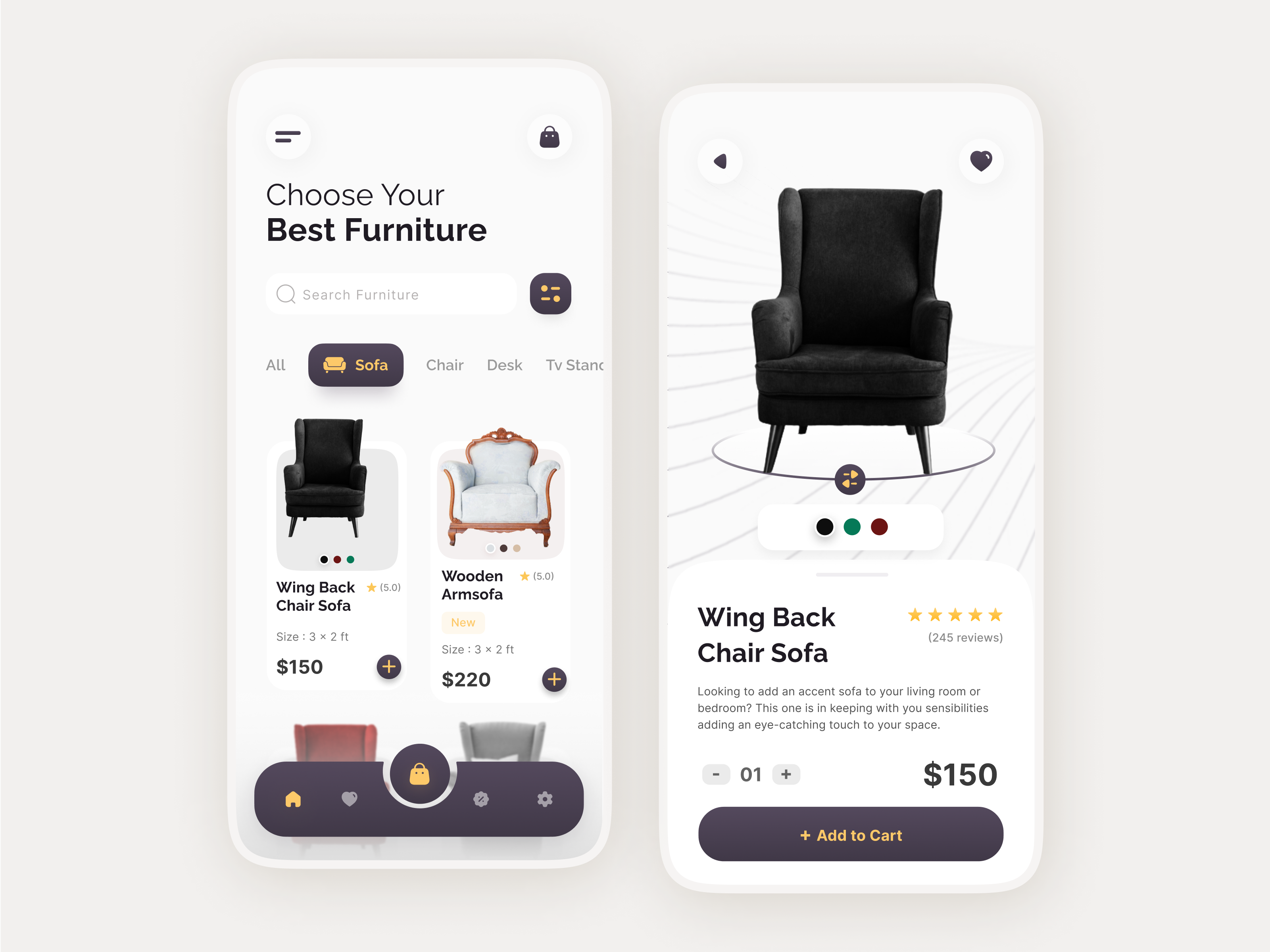 Example of Shopify Store UI UX Design (4 Page)