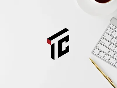 ITC logo concept app branding design icon illustration logo typography vector