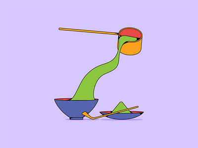 Z for Zen 36daysoftype alphabet design challenge illustration japanese letter design letter z matcha meditation relax ritual tea tea ceremony type design zen