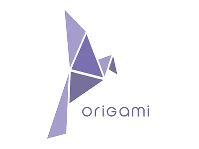 Origami Dev logo adobe illustrator draw digital art illustration logo origami vector art