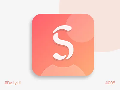 DailyUI Challenge - 005 - App logo app applogo branding daily ui 005 dailyui graphic design illustration logo minimal