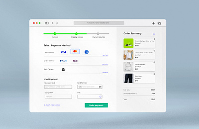 Credit Card Checkout Page - Daily Ui : 002 3d animation branding graphic design icon illustraion illustration logo motion graphics ui