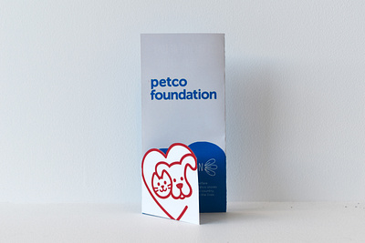 Petco Foundation brochure branding brochure design editorial graphic design print vector