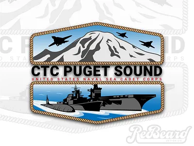 CTC Puget Sound Logo adobe branding design graphic design illustration illustrator logo vector