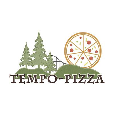 Development of a logo for the family Cafe Pizzeria "TEMPO-PIZZA" animation app branding design graphic design icon illustration logo ui vector