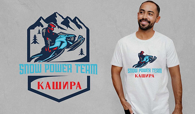 Logo redesign for Kashira Snow Power Team animation branding design graphic design illustration logo vector