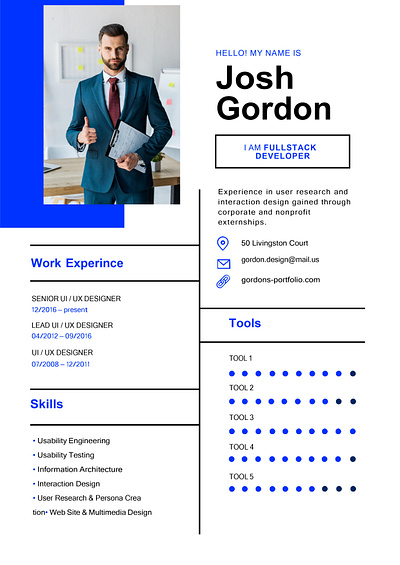 Professional Resume with modern design cv design graphic design illustration resume