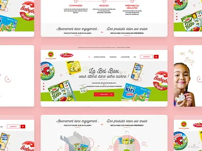 Website BEL branding graphic design ui