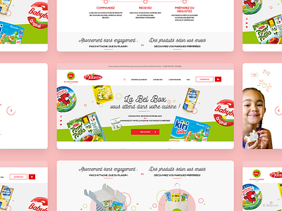 Website BEL branding graphic design ui