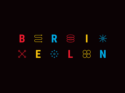 Berlin Event Poster branding design graphic design illustration logo design